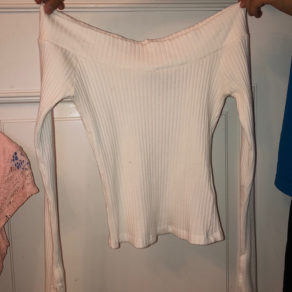 urban outfitters off the shoulder top